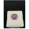 Image 2 : Dark Amethyst 4.785ct 10.48 x 6.90 x 4.94 mm Cushion Cut-Loupe Clean Africa Untreated