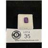 Image 1 : Dark Amethyst 3.085ct 10.50 x 7.77 x 4.94 mm Rectangular Cut-Loupe Clean Africa Untreated