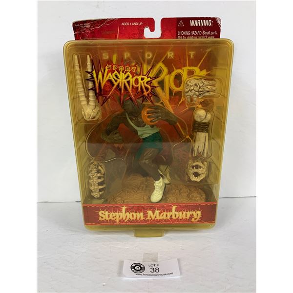 Sport Warriors Figure. New in Package. Stephon Marbury