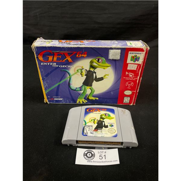 Nintendo 64 Gasme GEX