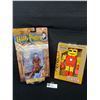 Image 1 : Harry Potter Action Figure New in Package. Quiddich Harry PLUS Iron Man Wood Warriors. New In Packag