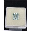 Image 2 : Natural Sky Blue Topaz 3.605 ct 8.74 x 7.49 x 5.57mm Emerald Cut- Loupe Clean- Brazil