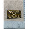 Image 2 : Vintage Kingsize Waverley Lambs Wool Blanket Satin Bound