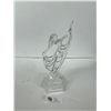 Image 1 : Vintage 11" RCR Royal Crystal Rock Glass Co. Italy, Art Deco Style From Ballet Dancer Series