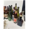 Image 3 : Box Lot of Various Bottles. Some Beer, Some Pop. Etc.