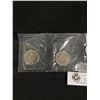 Image 2 : Lot of 5 1968 Canadian Dollar Coins