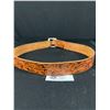 Image 2 : Vintage Hand Tooled Leather Belt