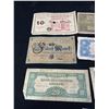 Image 2 : Lot of 6 Vintage German Bank Notes 1918,1919,1920,1949 etc