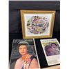 Image 2 : Framed Picture "Portrait of the 20th Century" and a Nice Royal Lot.