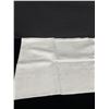 Image 2 : Beautiful Irish Linen Damask Table Cloth With Floral Design 69" X 69"