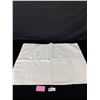 Image 1 : Good Quality Damask Irish Linen Tablecloth.