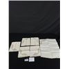 Image 1 : 7 Antique Linen Napkins with Embroidery. Beautiful