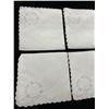Image 2 : 7 Vintage Beautiful Linen Napkins  wtth Embroidery