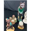 Image 2 : Nice Lot of Golfing Collectibles.Santa Waterglobe, Door Hanger Etc