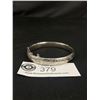 Image 1 : Nicely Etched .925 Sterling Silver Bracelet with Safety Change