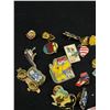 Image 2 : Lot of Vintage Pins and Pendants. Pokemon, Curling, etc