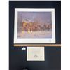 Image 1 : G. Harvey - "Heralding the Hope" - 2nd Print for Focus on Family Series - 1988 - #5467 - Signed 27"x