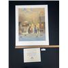 Image 1 : G. Harvey - Focus on Family Series - 1992 - "Daddy's Priorities" - #1761 - Signed by Artist with COA