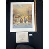 Image 2 : G. Harvey - Focus on Family Series - 1992 - "Daddy's Priorities" - #1761 - Signed by Artist with COA