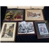 Image 2 : Nice Collectible Lot of Framed Pictures. NO SHIPPING