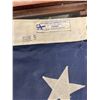 Image 2 : Very Large Vintage American Flag. Size 5 Cotton.