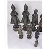 Image 2 : Antique Myanmar Burma Bronze Buddhist Monks