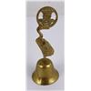 Chinese Brass Heron Bell