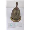 Image 7 : Indian Engraved Brass Hotel Bell