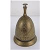 Indian Engraved Brass Hotel Bell