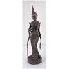Image 1 : Finely Carved Thailand Wood Goddess Figure