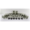 Image 1 : Sasaki Smoke Gray Crystal Drinkware Set