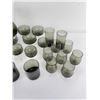 Image 5 : Sasaki Smoke Gray Crystal Drinkware Set
