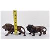 Image 9 : Carved Wood Lions