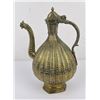 Image 1 : Antique Mughal Islamic Bronze Ewer Aftaba