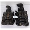 Image 11 : Pair of Indonesian Balinese Demon Masks