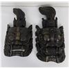 Pair of Indonesian Balinese Demon Masks