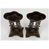 Image 3 : Pair of Chinese Brass Candlesticks