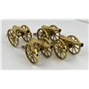 Image 1 : Group of Miniature Brass Desk Cannons