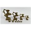 Image 1 : Myanmar Burma Bronze Opium Weights