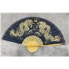 Image 1 : Large Painted Dragon Fan