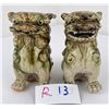 Image 8 : Pair of Chinese Porcelain Foo Dogs