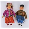 Pair of Chinese Composition Dolls