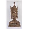 Antique Myanmar Burma Crowned Buddha