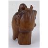Image 3 : Carved Wood Happy Buddha
