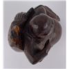 Image 5 : Carved Wood Happy Buddha