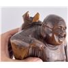 Image 6 : Carved Wood Happy Buddha