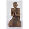Image 1 : Antique Myanmar Burma Shariputra Monk Figure