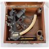 Image 2 : Antique Surveying Sextant in Case