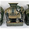 Image 10 : Terracotta Garden Ornament Elephants