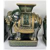 Image 5 : Terracotta Garden Ornament Elephants